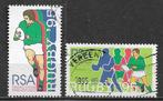 Zuid Afrika 1995 WK Rugby sport, Verzenden, Zuid-Afrika, Gestempeld