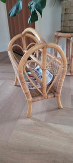 Rotan lectuurmand, Huis en Inrichting, Ophalen of Verzenden, Zo goed als nieuw