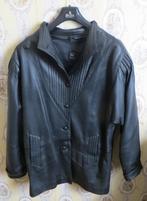 Vintage leren jas van Lederfashion Helmond, maat L. Jas leer, Ophalen, Zwart, Maat 42/44 (L), Lederfashion Helmond