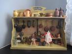 ANTIEK KEUKENTJE COMPLEET CUISINE de ma POUPEE SPEELGOED, Antiek en Kunst, Ophalen