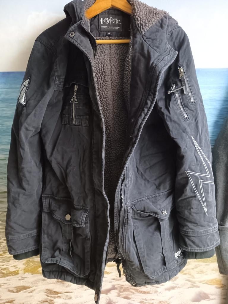 Harry Potter Jas Parka zwart Maat M, Maat 48/50 (M), Zwart, Ophalen of Verzenden, Harry Potter