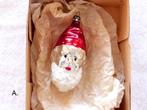 Oude grote kerstbal hoofd kerstman, Ophalen of Verzenden
