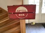 Houten bierkratje Amstel, Ophalen
