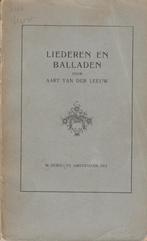 Aart van der Leeuw: Liederen en balladen, Aart van der Leeuw, Ophalen of Verzenden, Zo goed als nieuw