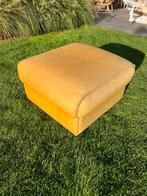 Roche Bobois Paris leren design hocker 70 x 70 cm, Ophalen, Vierkant, Leer, Zo goed als nieuw