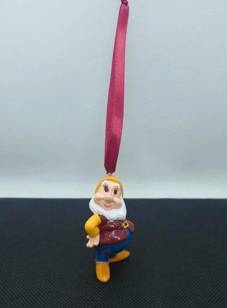 Disney Dwerg Happy Giechel kerst ornament hanger kerstbal, Verzamelen, Disney, Zo goed als nieuw, Sneeuwwitje of Doornroosje, Ophalen of Verzenden