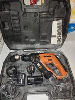 WORX accu boorhamer H3 3 in 1 + 3 accu's accu combi hamer, Ophalen of Verzenden