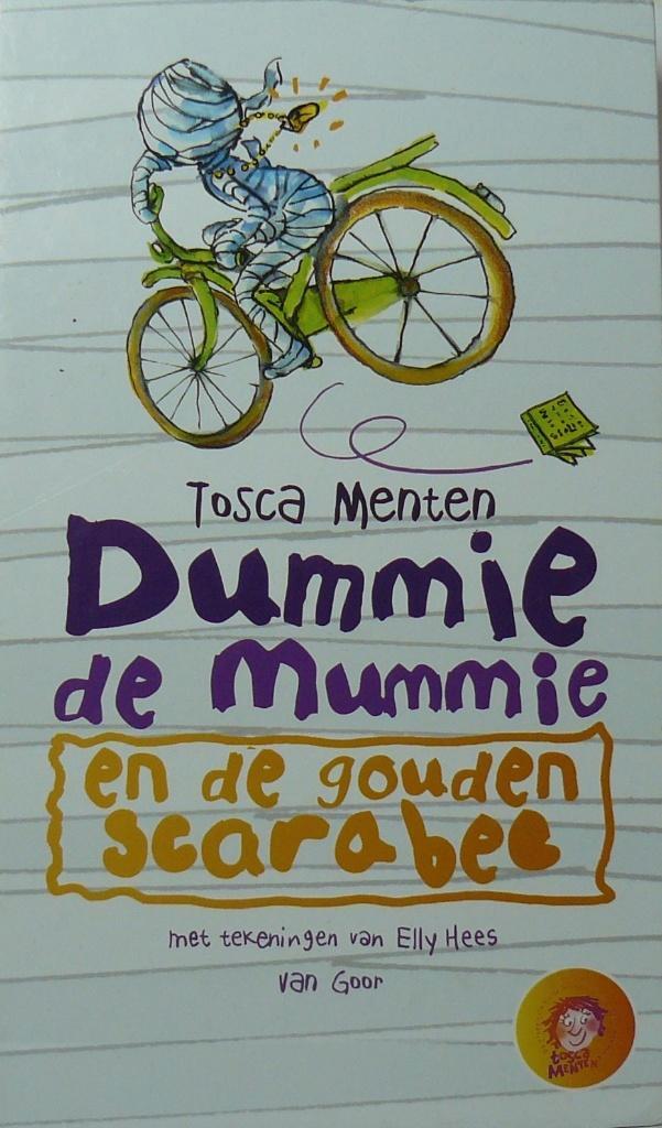 Dummie de Mummie en de gouden scarabee, Boeken, Kinderboeken | Jeugd | 10 tot 12 jaar, Zo goed als nieuw, Ophalen of Verzenden