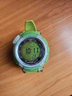 Casio Pathfinder tough solar horloge, Casio, Groen, Gebruikt, Ophalen of Verzenden