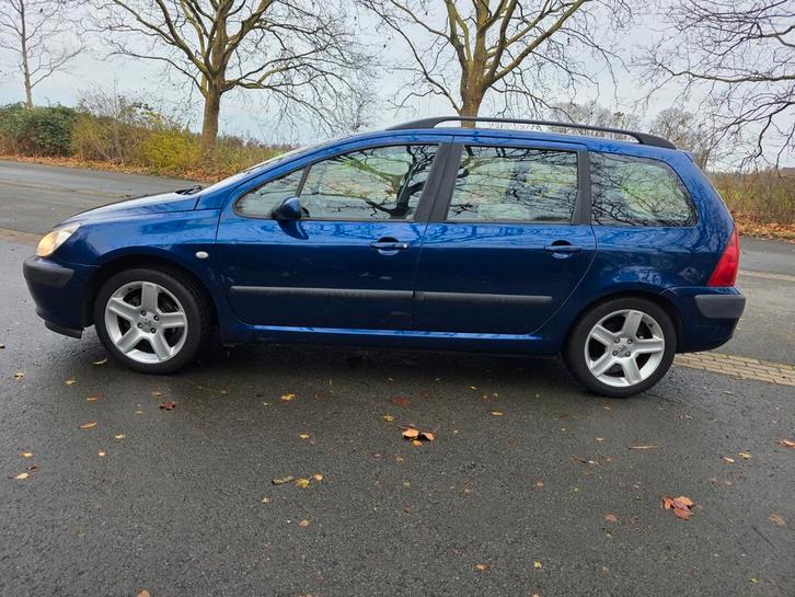 Peugeot 307 2.0 16V XS Break 2004 Blauw, Auto's, Peugeot, Particulier, Airconditioning, Centrale vergrendeling, Cruise Control
