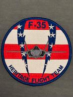 Embleem USAF F-35 Heritage flight team, Verzamelen, Verzenden, Luchtmacht, Amerika, Embleem of Badge