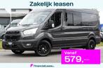 Ford Transit 350 2.0 TDCI L3H2 DC Raptor Grill Cruise, Camer, Automaat, Stof, 4 cilinders, 11 km/l