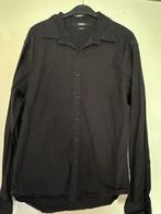 Replay Zwarte Blouse - Maat S, Kleding | Heren, Overhemden, Ophalen of Verzenden, Gedragen, Zwart, Halswijdte 38 (S) of kleiner