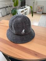 Grijze Kangol Bucket Hat - Maat L, Ophalen of Verzenden, Zo goed als nieuw, 58 of 59 cm (L, 7¼ of ⅜ inch), Hoed