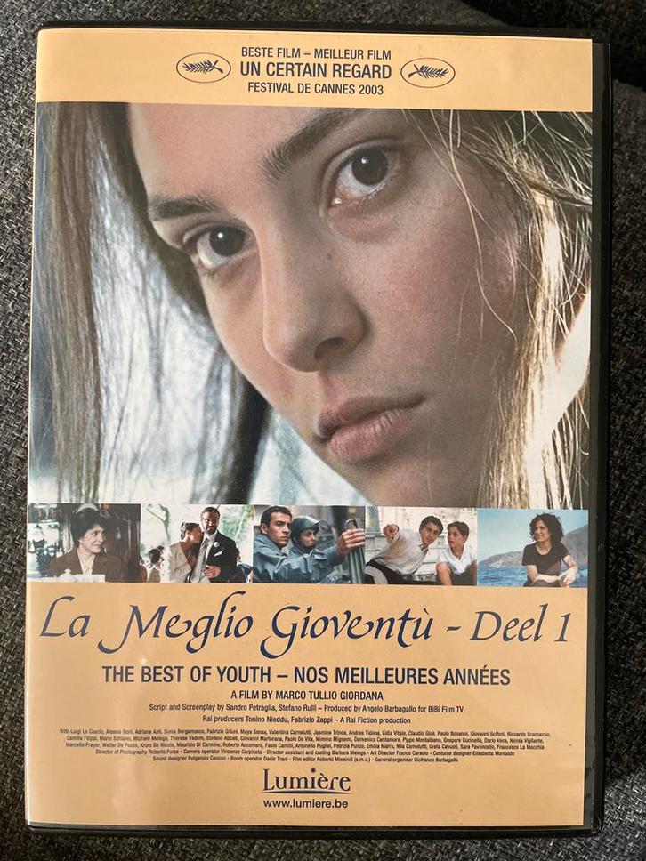 La Meglio Gioventù - Deel 1 DVD, Cd's en Dvd's, Dvd's | Drama, Zo goed als nieuw, Drama, Alle leeftijden, Ophalen of Verzenden