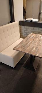 Stijlvolle restaurant bank, Overige materialen, Minder dan 75 cm, Ophalen of Verzenden, Zo goed als nieuw