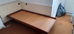 Gratis bed 84x194 zonder matras, Ophalen, Gebruikt, Eenpersoons, Bruin