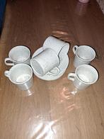 Vintage John Tam Kopjes en Schotels confetti, Huis en Inrichting, Keuken | Servies, Ophalen, Keramiek, Zo goed als nieuw, Overige stijlen