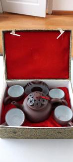 Chinees yixing ? Aardewerk theeservies theepotje theekopje, Ophalen of Verzenden