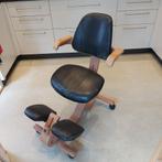 Stokke bureaustoel, Huis en Inrichting, Ophalen, Gebruikt, Bruin, Bureaustoel