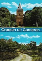 Garderen- -2-luik, Groeten uit Garderen met Kerk., Gelopen, Gelderland, Verzenden, 1980 tot heden