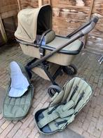 Dubatti One kinderwagen compleet (groen met donkerbruin), Kinderen en Baby's, Kinderwagens en Combinaties, Overige merken, Gebruikt