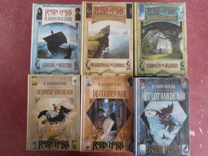 Robin Hobb  De boeken van de Zieners De boeken van de Nar, Boeken, Fantasy, Gelezen, Ophalen of Verzenden