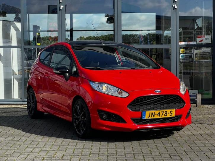 Ford FIESTA 1.0 ECOB. RED Edition, NAP, 140pk, Auto's, Ford, Bedrijf, Fiësta, ABS, Airbags, Airconditioning, Bluetooth, Boordcomputer