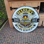 emaille reclamebord harley davidson, Ophalen of Verzenden, Gebruikt, Reclamebord