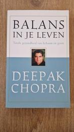 Deepak Chopra - Balans in je leven, Boeken, Ophalen of Verzenden, Overige onderwerpen, Instructieboek