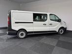 Renault Trafic dubbel cabine 5 persoon Airco Euro 6 trekhaak, Auto's, 15 km/l, Gebruikt, Euro 6, 4 cilinders