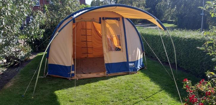 Tent Michigan van Vrijbuiter (4 persoons), Caravans en Kamperen, Tenten, tot en met 4, Gebruikt, Ophalen