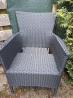 twee tuinstoelen, de ene netter dan de andere., Tuin en Terras, Ophalen, Gebruikt, Wicker