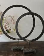 Ijzeren decoratie cirkel sober sleets imperfect, Ophalen of Verzenden