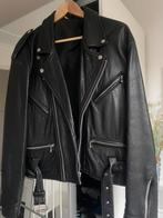 Leren dames jas van soepel leer, Ophalen of Verzenden, Zo goed als nieuw, Maat 38/40 (M), Zwart