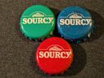 Sourcy Kroonkurken - Set van 3, Ophalen of Verzenden, Gebruikt, Flesje(s), Overige merken