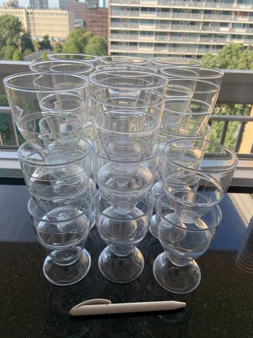 plastic ijscoups, Huis en Inrichting, Keuken | Servies, Nieuw, Glas of Glazen, Overige stijlen, Overige materialen, Verzenden