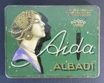 sigarenblik Aida Albadi Gebr. Garvelink Eindhoven 1934, Verzamelen, Blikken, Ophalen, Gebruikt, Overige, Overige merken