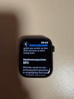 Apple Watch 8 45 MM, Sieraden, Tassen en Uiterlijk, Smartwatches, Ophalen, Zwart, IOS, Zo goed als nieuw