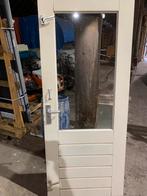 Meranti buitendeur 82,5x201cm, Doe-het-zelf en Verbouw, Deuren en Horren, Ophalen of Verzenden, Zo goed als nieuw