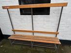 Vintage Kleedkamerbankje Retro, Huis en Inrichting, Banken | Bankstellen, Ophalen, Gebruikt, 150 tot 200 cm, Tweepersoons