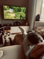 Tv meubel eikenhouten blad, Ophalen, 25 tot 50 cm, Minder dan 100 cm