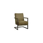 Fauteuil Tom in vier kleuren eco leder. Livinnhome24, Nieuw, Metaal, 75 tot 100 cm, 75 tot 100 cm