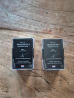 100 x 1 gram zilver baartjes. Heimerle Meule, Postzegels en Munten, Ophalen of Verzenden, Zilver