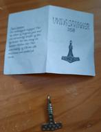 Thor Hamer Hanger - Viking Sieraad, Gebruikt, Ophalen of Verzenden, Zilver, Overige materialen