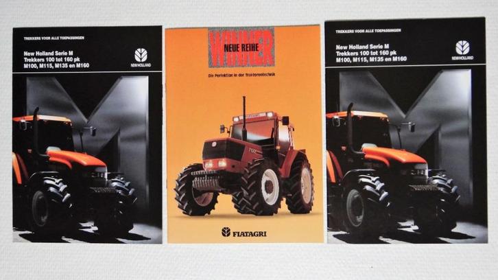 fiat / fiatagri / new holland / folder brochure, Boeken, Catalogussen en Folders, Nieuw, Ophalen of Verzenden