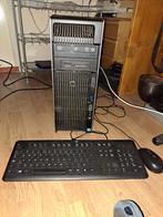 Hp Z620 + toetsenbord+ muis+ stroomkabel, HDD, HP PC, Ophalen of Verzenden, Zo goed als nieuw
