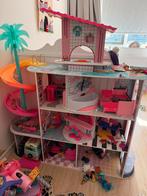 Lol huis met camper en heel veel lol poppetjes en accesoires, Ophalen, Zo goed als nieuw, Poppenhuis