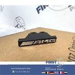 AMG GRIL LOGO EMBLEEM BADGE A35 A45 CLA45 C43 C63 E63 GLA45, Auto-onderdelen, Carrosserie en Plaatwerk, Ophalen of Verzenden, Gebruikt