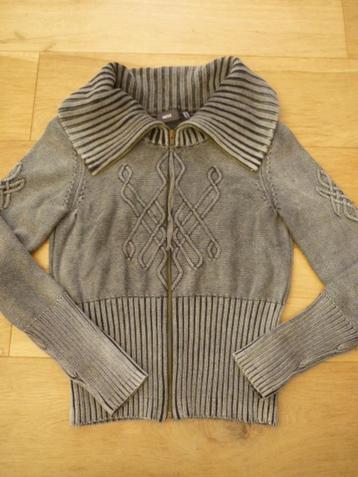 Mexx grijs vest maat M beschikbaar voor biedingen